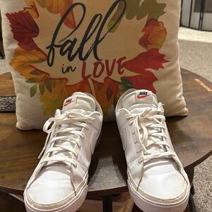 Nike Classic White Leather Sneakers